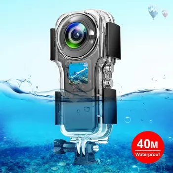 Подводен водоустойчив корпус, калъф за 1-инчов екшън-камера Insta360 One RS 360, защитен калъф, аксесоари