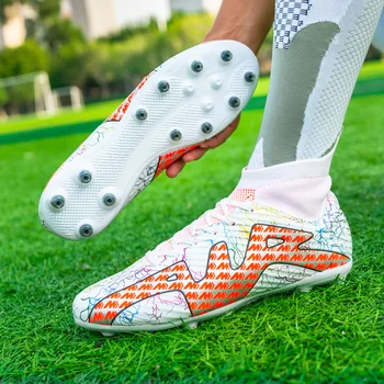 Качествена футболна обувки Chuteira Society Haaland на Едро на футболни Обувки, Футболни Мини Модни Футболни обувки Спортни Маратонки за футзала.