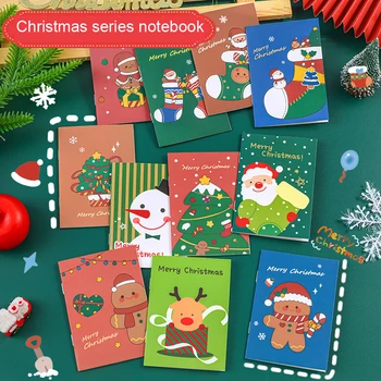 Kawaii Korea Канцелярский джобен бележник, скъпа книга купон, Коледна серия, книга за планиране на бюджета, бележник за училище, да скицирате