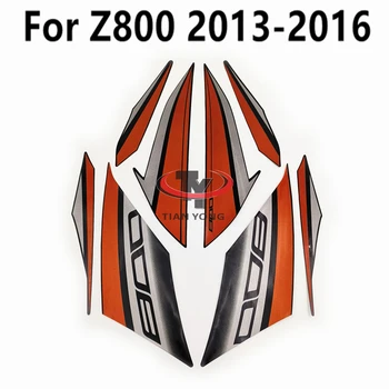 За мотоциклет Kawasaki Z800 2013-2014-2015-2016 Благородна стикер с аппликацией, пълен комплект декоративна защита с аппликацией от ситопечат