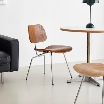 Модерни трапезни столове на открито, Скандинавските Ергономичен Кухненски Кът, Столове, Луксозни мебели за дома Eetstoelen за Хола B1