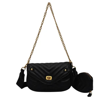 Модни Прости Съставни чанти за жени 2023, Луксозни чанти, Дамски чанта с Голям Капацитет, чанти-незабавни посланици от изкуствена кожа, портфейл