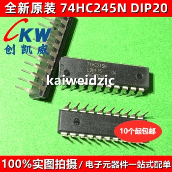 10 бр./лот kaiweikdic Нов внос на оригинални 74HC245N SN74HC245N DIP20 восьмифазовый логически чип радиоприемник с три състояния на гуми