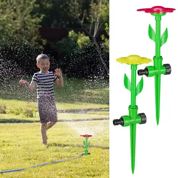 Система за поливане с въртяща спрей за цветна градина, Автоматичен разбрызгиватель вода срещу преливане, Принадлежности за поливане на градината