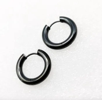 CTE1 Индивидуални обеци-пръстени във формата на опашка на Русалка с кубическим цирконием цвят розово злато, бижута за уши за жени SmartBuy