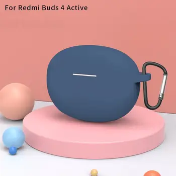 Калъф за слушалки Xiaomi Redmi Рецептори 4 Активни Cover Капаци за безжични слушалки Силиконов калъф за Redmi рецептори 4 Активни Калъф за слушалки