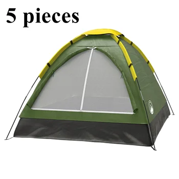 Куполна палатка за 2-ма души от 5 теми - Дъждобран и чанта за пренасяне - Лесна инсталация-Отлично! 2023