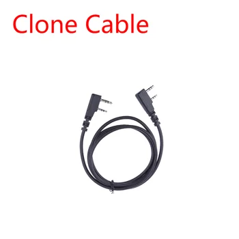 2-Пинов кабел за клониране за Puxing Wouxun Linton Kenwood Baofeng 2-полосное радио