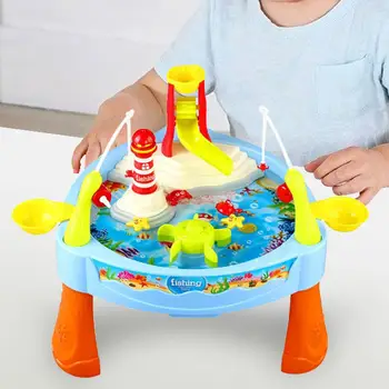 Играчки за пясък и подземните води, набор от електронни играчки за риболов в открито плажа, възраст 1-3 години