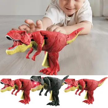 Качающаяся играчка-динозавър, Уникална, нова играчка, Телескопични кутия люлка с ръчно управление, Динозавър, играчки-непоседа за деца, детски играчки