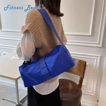 Чанти за носене в салона за йога и фитнес, нови оксфордские чанта ярки цветове, преносими чанти през рамо с регулируема пагон голям капацитет