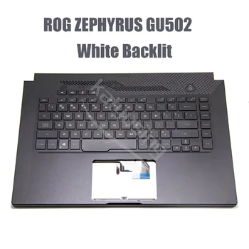 Руско-американска клавиатура за ASUS ROG ZEPHYRUS GU502 GU502G GU502GU GU502GV с бяла подсветка