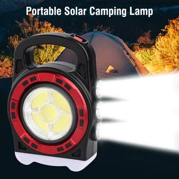BORUiT Къмпинг Led лампа Акумулаторна батерия USB фенерче Вградена батерия 2400 mah Инспектиращата лампа за къмпинг на открито на Палатка Lanten
