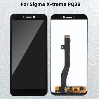 За Sigma X-treme PQ38 LCD дисплей + тъч Экран100% Оригинален Тестван LCD Дигитайзер, Подмяна на Стъклен Панел За treme PQ38