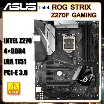 Дънна платка LGA 1151 ASUS ROG STRIX Z270F GAMING DDR4 64GB PCI-E 3.0 M. 2 PCI-E 3.0 M. 2 USB3.1 SATA III ATX