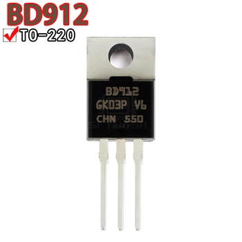 10шт транзистор BD912 100V 15A TO-220 BD911 TO220 Darlington нов оригинален