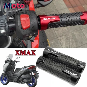 За YAMAHA XMAX300 XMAX 300 2017-2022 2021 Аксесоари За мотоциклети 22 мм с ЦПУ Гумена Дръжка Дръжка за Управление За Мотоциклети Дръжка Бар Край на Кутията