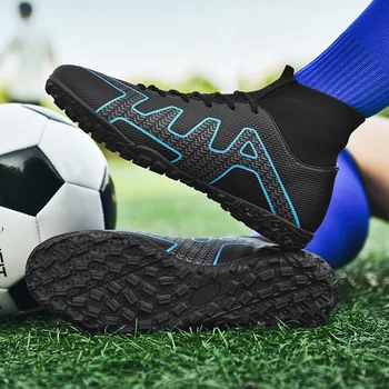 Общество на Меси Чутейра, трайни удобни вентилирани обувки AG/TF за футзала, футболни обувки Унисекс, футболни обувки на Едро, маратонки.