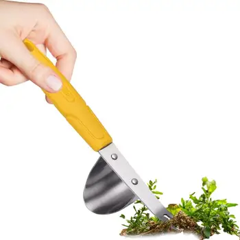 Градински Плевене, преносим инструмент за отстраняване на плевели, без флексия, инструментът за плевене, С ергономична дръжка За градина, двор, селскостопански