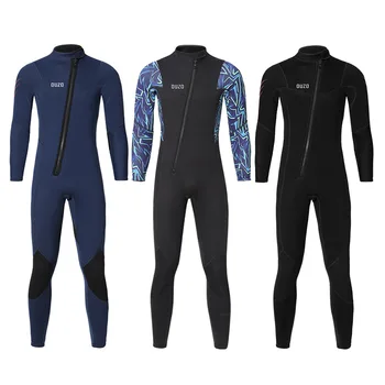 3 мм мъжки водолазен костюм от неопрен, който запазва топлина, неопрен за сърф, подходящи за подводен риболов, костюм за гмуркане, бански костюми за кайтсърф, De Roupa Mergulho