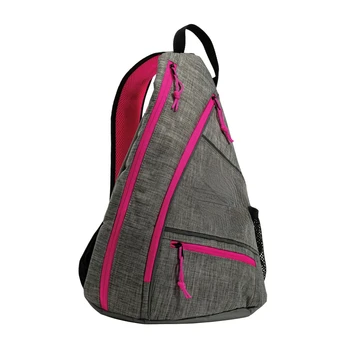 Чанта-прашка Performance - официална чанта на откритото първенство на САЩ (grey/pink)