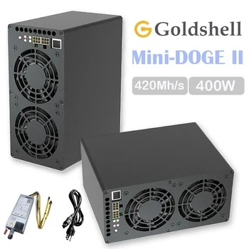 Goldshell Mini DOGE II 420Mh/s 400W Asics Миньор Crypto Mining Нова машина за майнинга, захранване в комплекта, безплатна доставка
