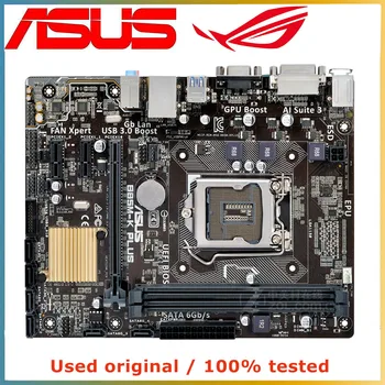 За ASUS B85M-K PLUS дънната Платка на компютъра LGA 1150 DDR3 16G За Десктоп дънна платка Intel B85 SATA III PCI-E 3,0x16