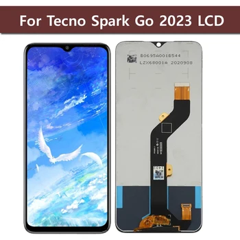 Протестированная Оригиналната Смяна на LCD дисплей За Infinix Tecno Spark Go 2023 LCD BF7 Сензорен цифров преобразувател В Събирането на
