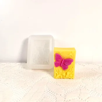 По-меките форми за сапун със собствените си ръце, лесно почистваща Силиконови форми за производство на свещи