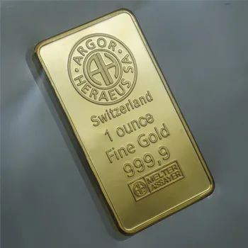 Възпоменателна Монета Suisse Gold Bar, Позлатени Швейцария Бар, Запомнящо Блок, Швейцария Запомнящо Се