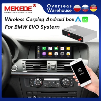 MEKEDE Безжичен CarPlay Android Автоматично Декодер За BMW EVO 2017-2019 ID5 ID6 Система Автомобилен Мултимедиен Интерфейс на Mercedes Slr Линк