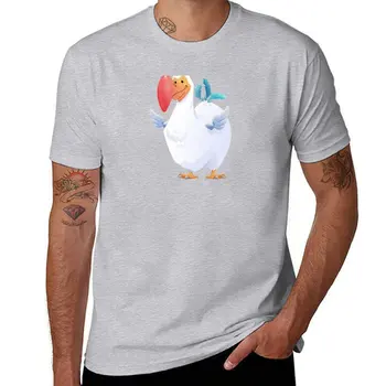Скъпа птица Додо (Dododex за Ark: Survival Еволюира) Тениска с аниме, тениска оверсайз, мъжки ризи с дълъг ръкав