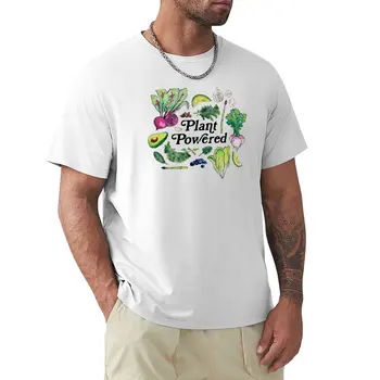 Тениска с растителна храна, облекло в стил аниме хипи, мъжки дрехи