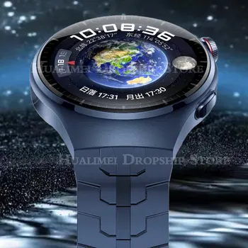 Стомана каишка Титанов цвят, за Huawei Watch 4 Pro GT 3 4346 мм 2д Спортен каишка за Samsung Galaxy 345 4244 мм 20-22 мм за Seiko