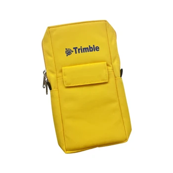Трайно жълто калъф-чанта за Trimble TSC3 TSC2 за събиране на данни, найлон контур за колан на предната чанта GPS