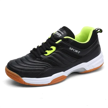 Нови мъжки туристически обувки за бадминтон, Големи размери 38-46, Волейболно обувки, Дишаща маратонки за тенис на маса, мъжки обувки за тенис B1206