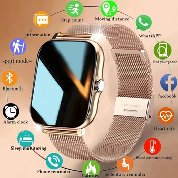 за смарт часа Amazfit GTS 3 За Мъже и жени 2023, Фитнес-часовник с връзка Bluetooth, Водоустойчив следи кръвното налягане, Умни часовници