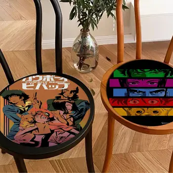 Аниме Cowboy Bebop, Креативна възглавница За Медитация, Табуретка, маса за хранене, стол, Татами, Възглавница за седалката, Противоскользящий подложка за седалката